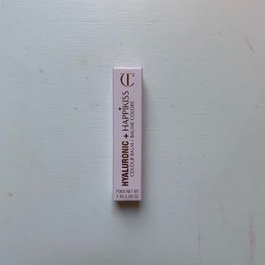 BRAND NEW CHARLOTTE TILBURY HYALURONIC+HAPPIKISS COLOR BALM IN CRYSTAL HAPPIKISS